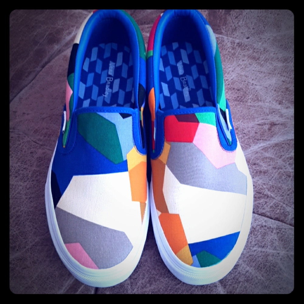 Vera Bradley slip on shoes